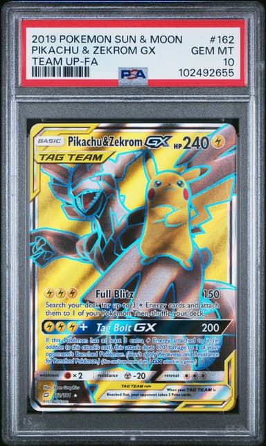 Full Art/Pikachu & Zekrom GX