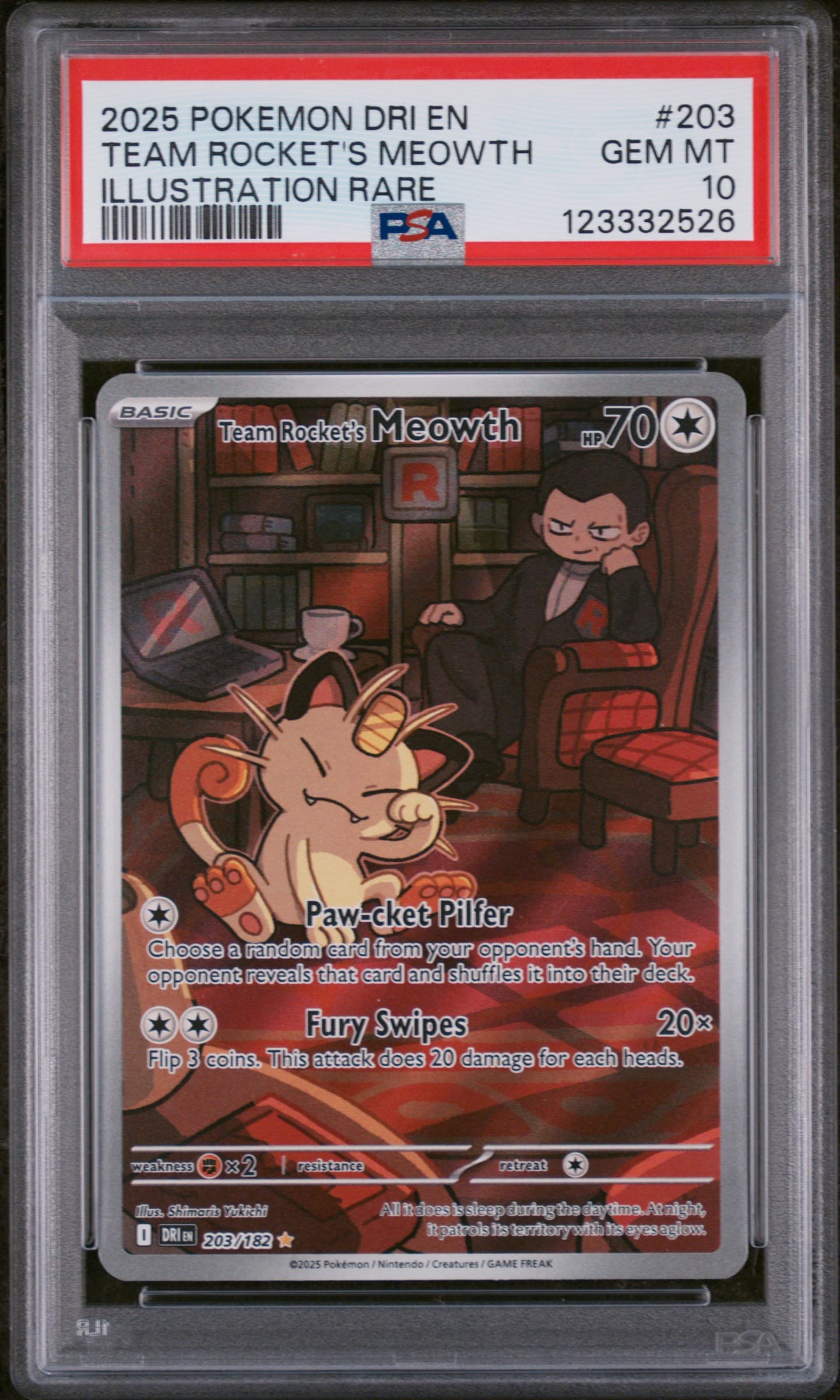 Team Rocket's Meowth