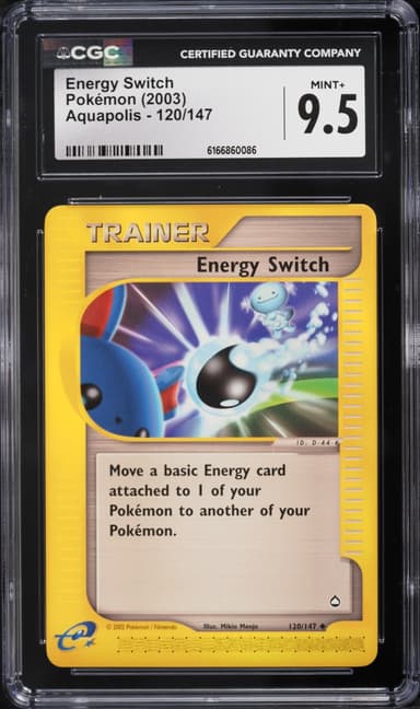 Pokemon Aquapolis Energy Switch #120