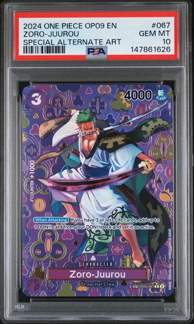 2024 #067 Zoro-Juurou PSA 10 One