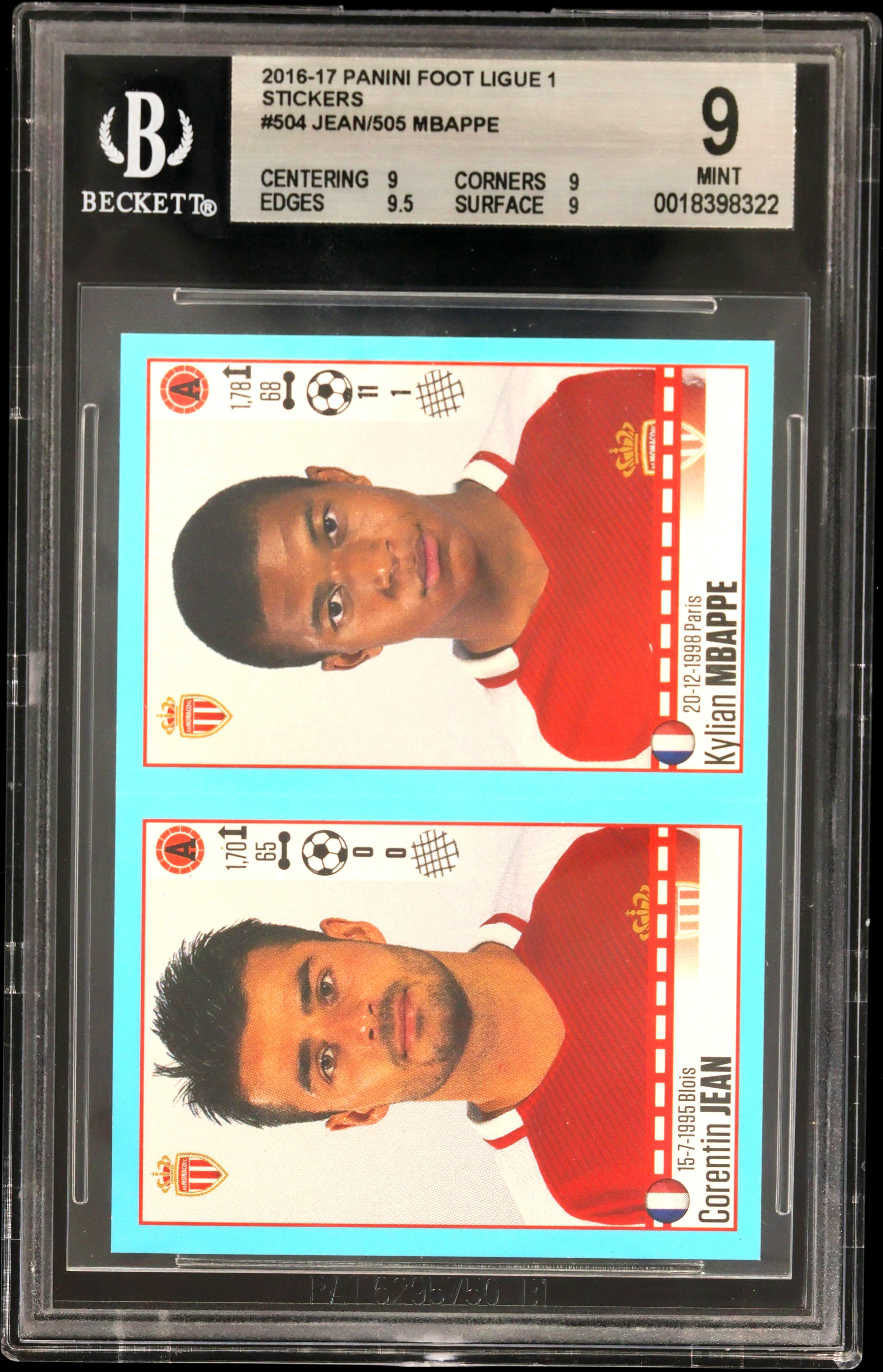 Corentin Jean/505 Kylian Mbappe