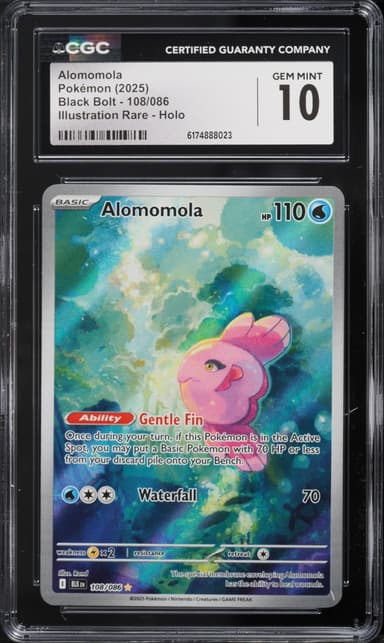 Pokemon Scarlet & Violet Black Bolt IR Alomomola #108
