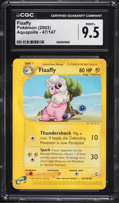 Pokemon Aquapolis Flaaffy #47