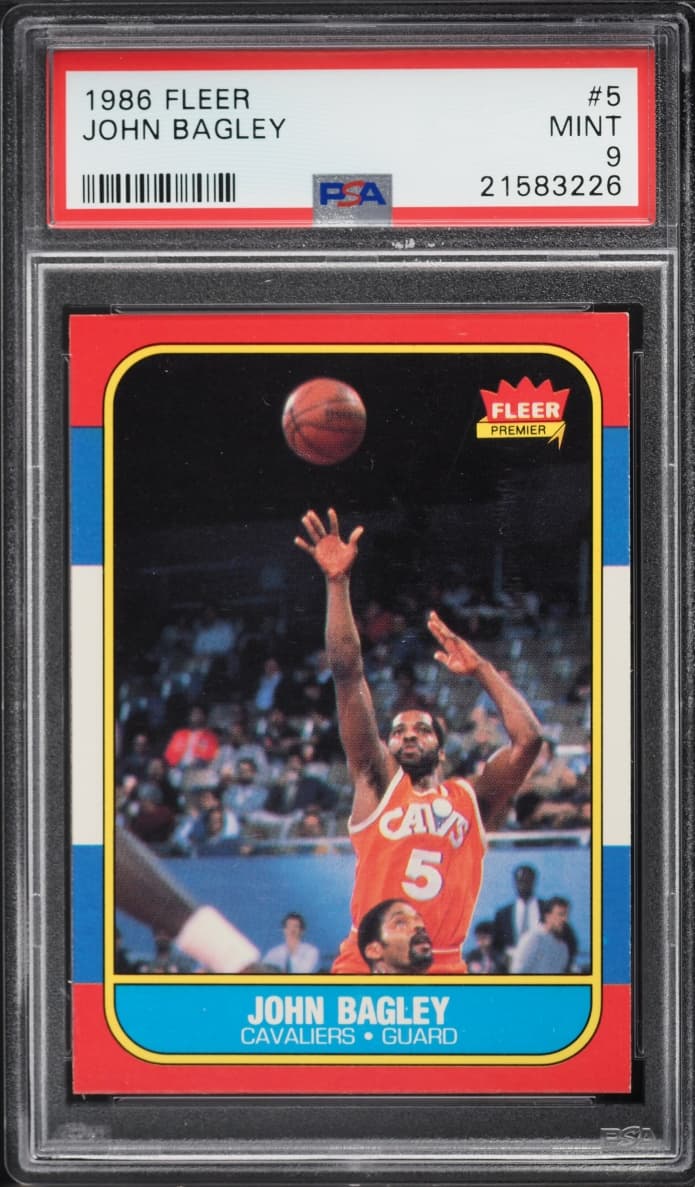 Fleer Basketball John Bagley #5