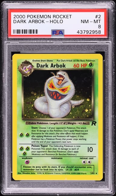 Dark Arbok-Holo