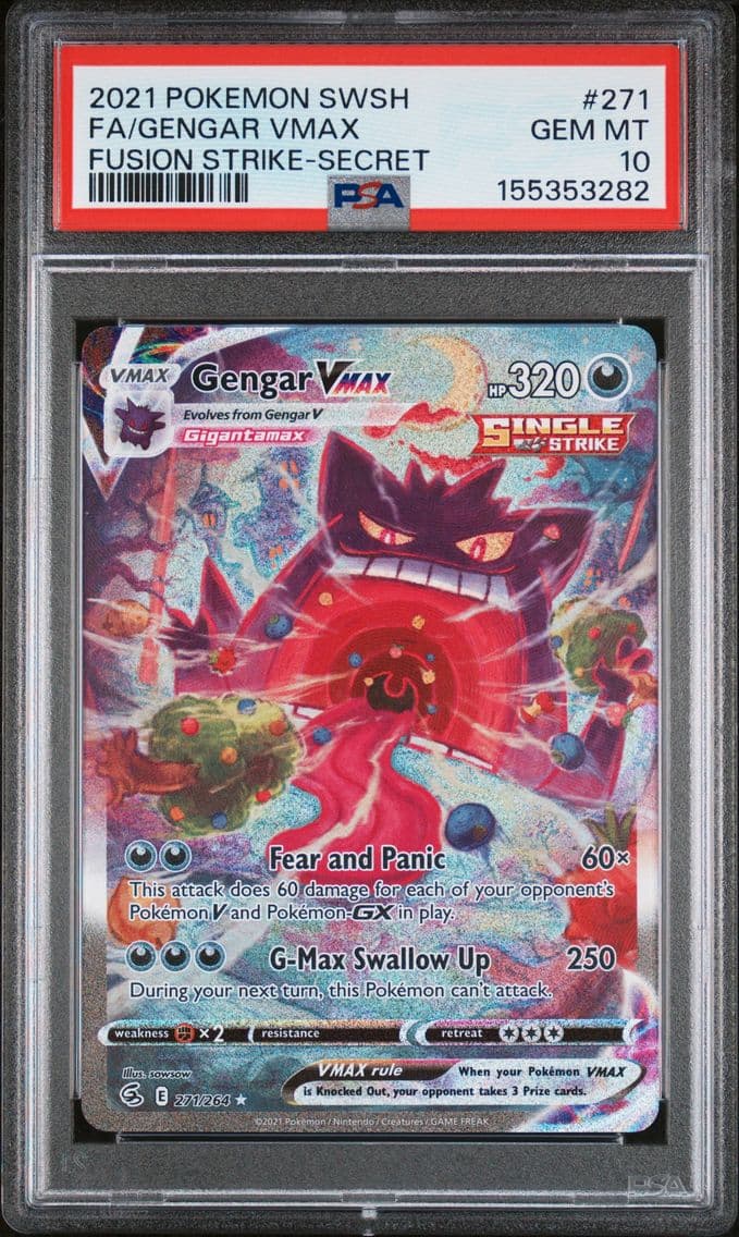 2021 #271 Full Art/Gengar Vmax P