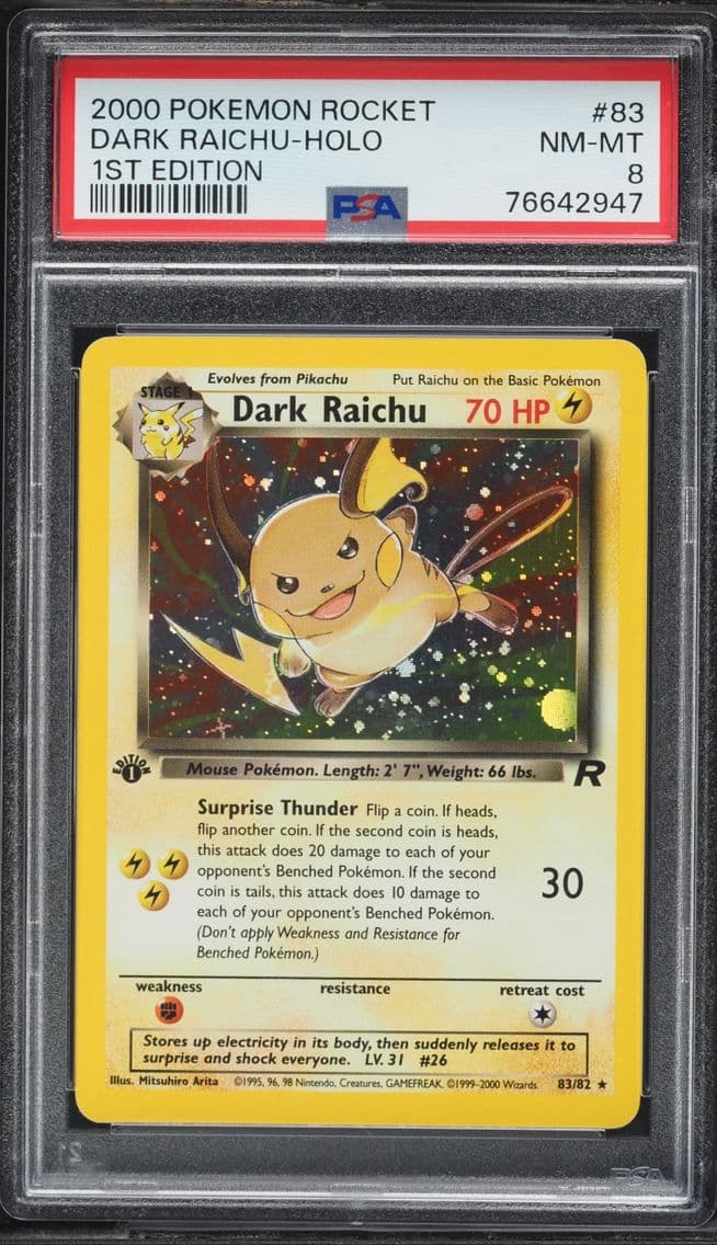 2000 #83 Team Rocket 1st Edition
