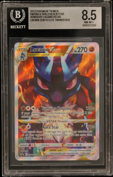 Lucario VSTAR/(Crown Zenith Elite Trainer Box)