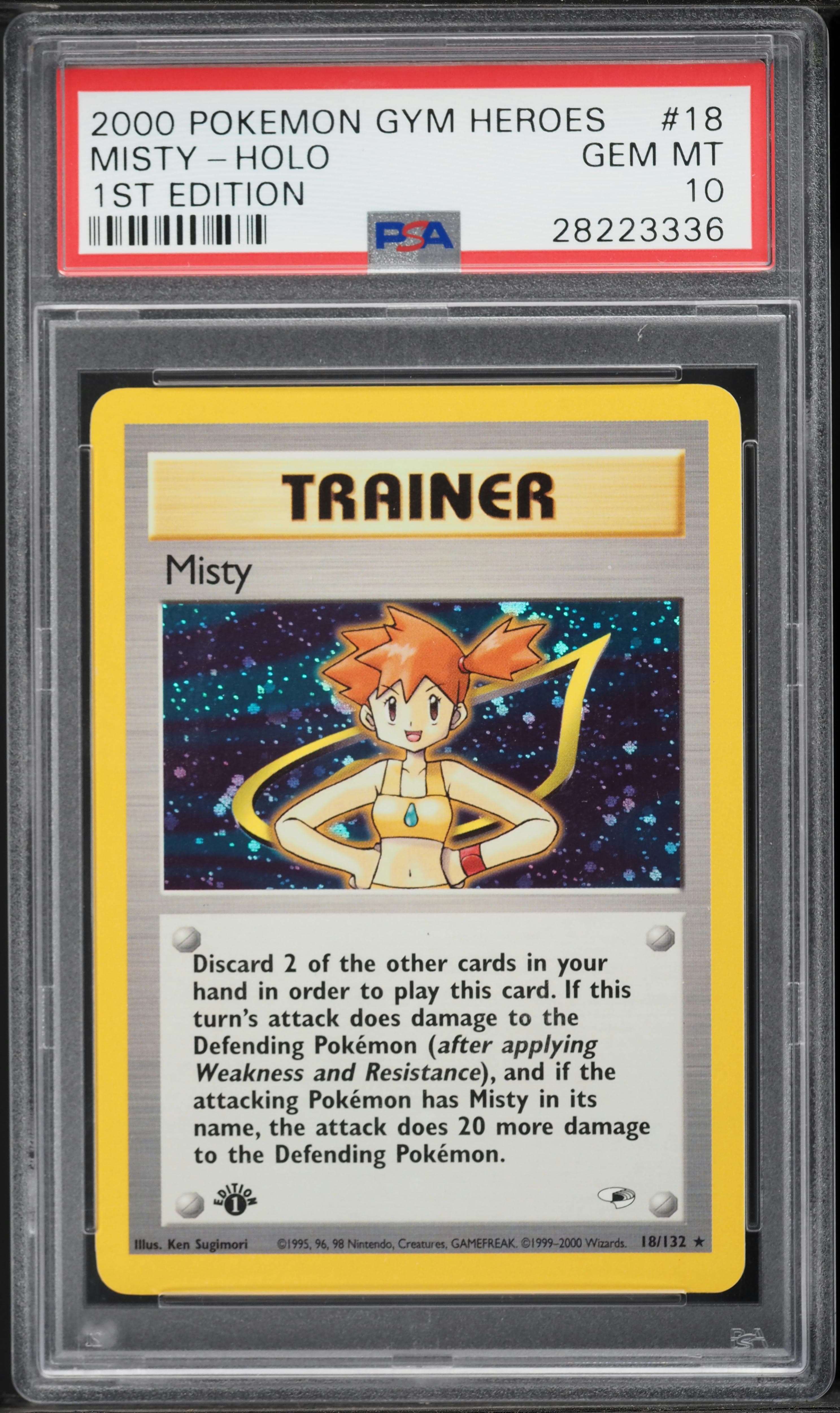 Misty-Holo 1st Edition