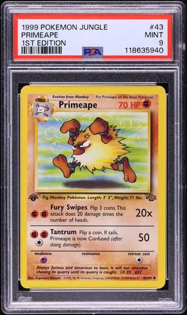 Primeape 1st Edition