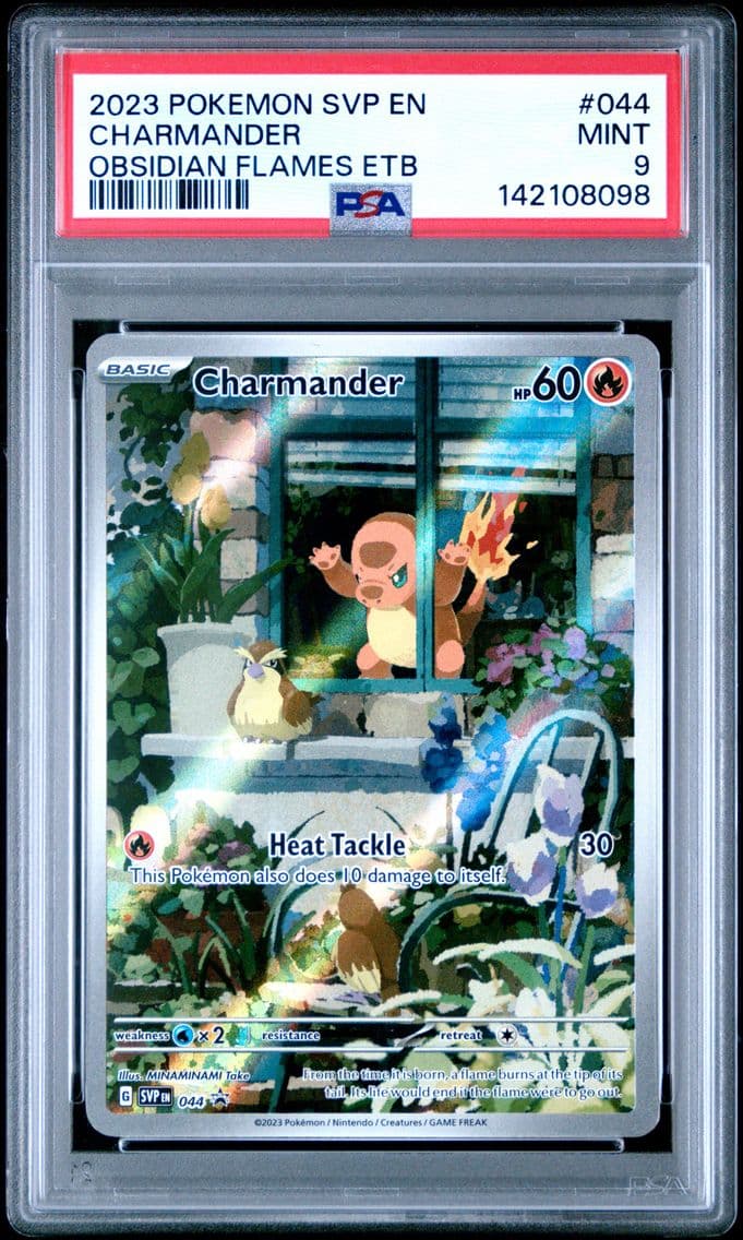 2023 #044 Charmander PSA 9 Svp E