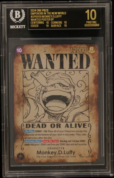 Monkey.D.Luffy WANTED POSTER SP