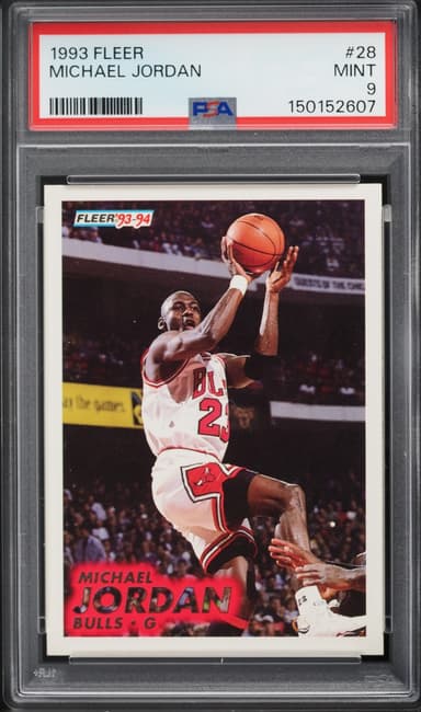 Fleer Basketball Michael Jordan #28