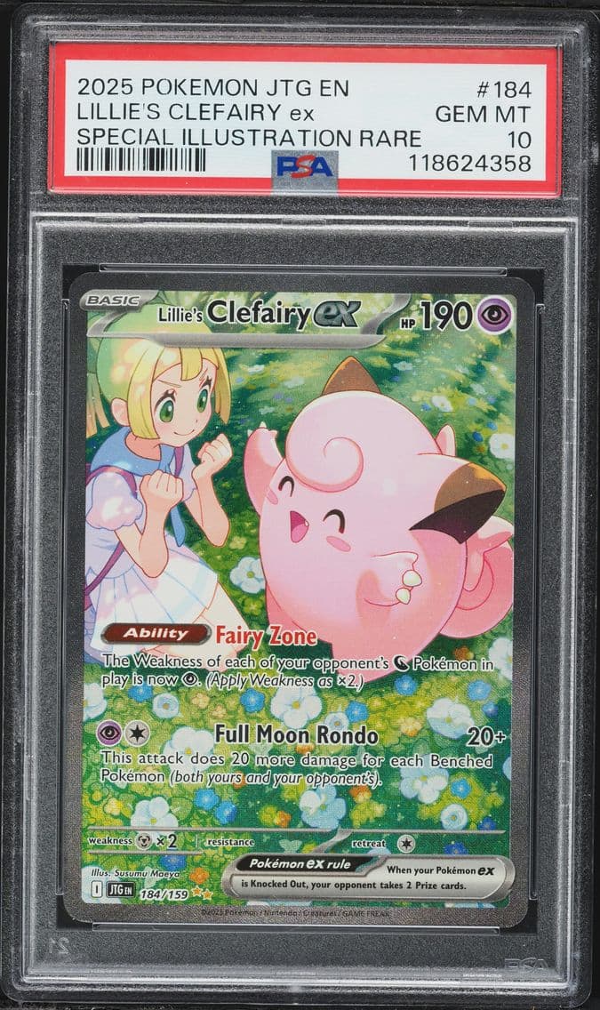 2025 #184 Lillie's Clefairy EX P