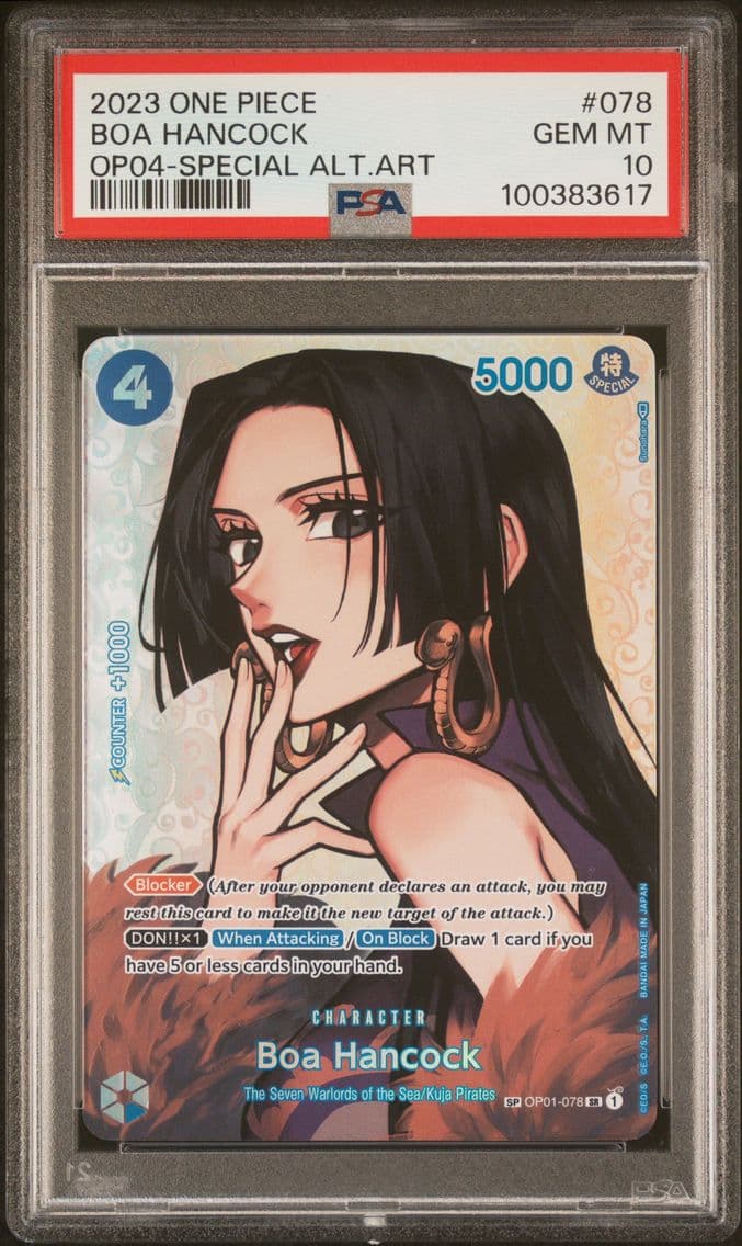 2023 #078 Boa Hancock PSA 10 One