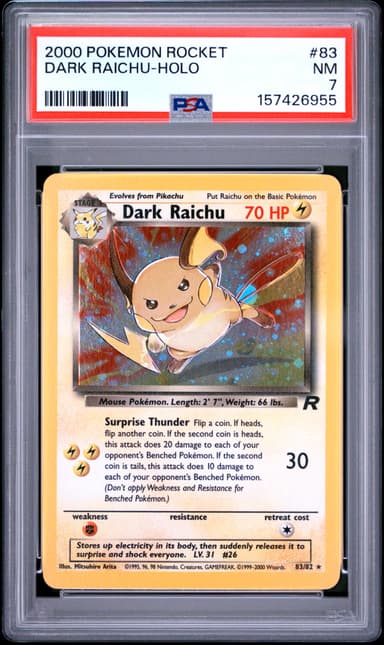 Dark Raichu-Holo