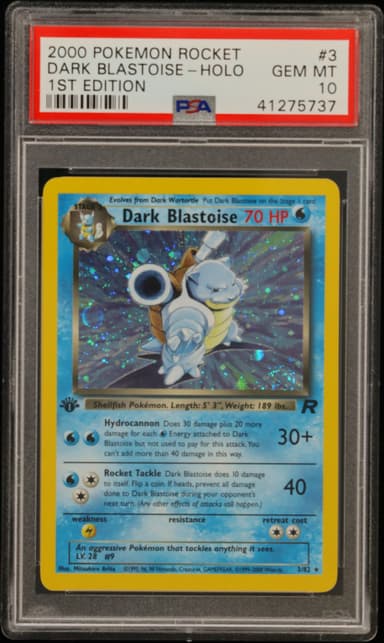 Dark Blastoise-Holo 1st Edition
