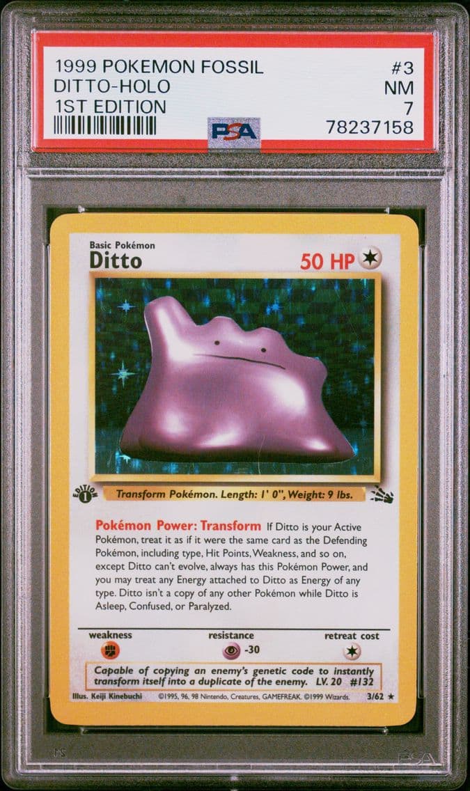 1999 #3 Ditto-Holo 1st Edition P