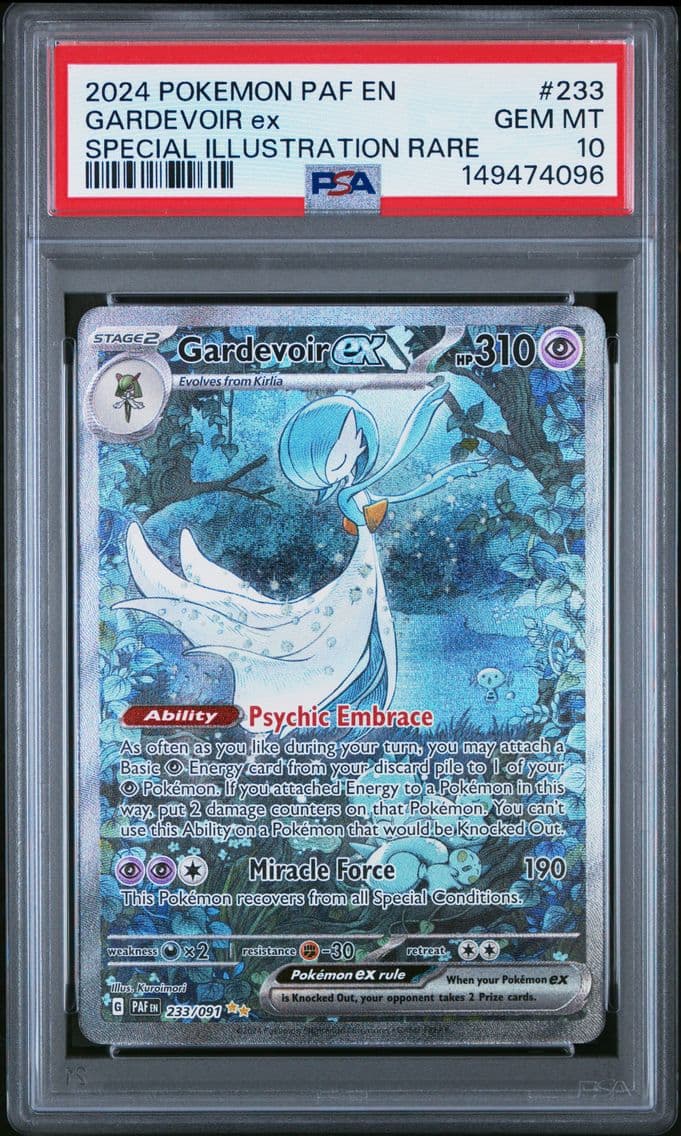 2024 #233 Gardevoir EX PSA 10 Pa