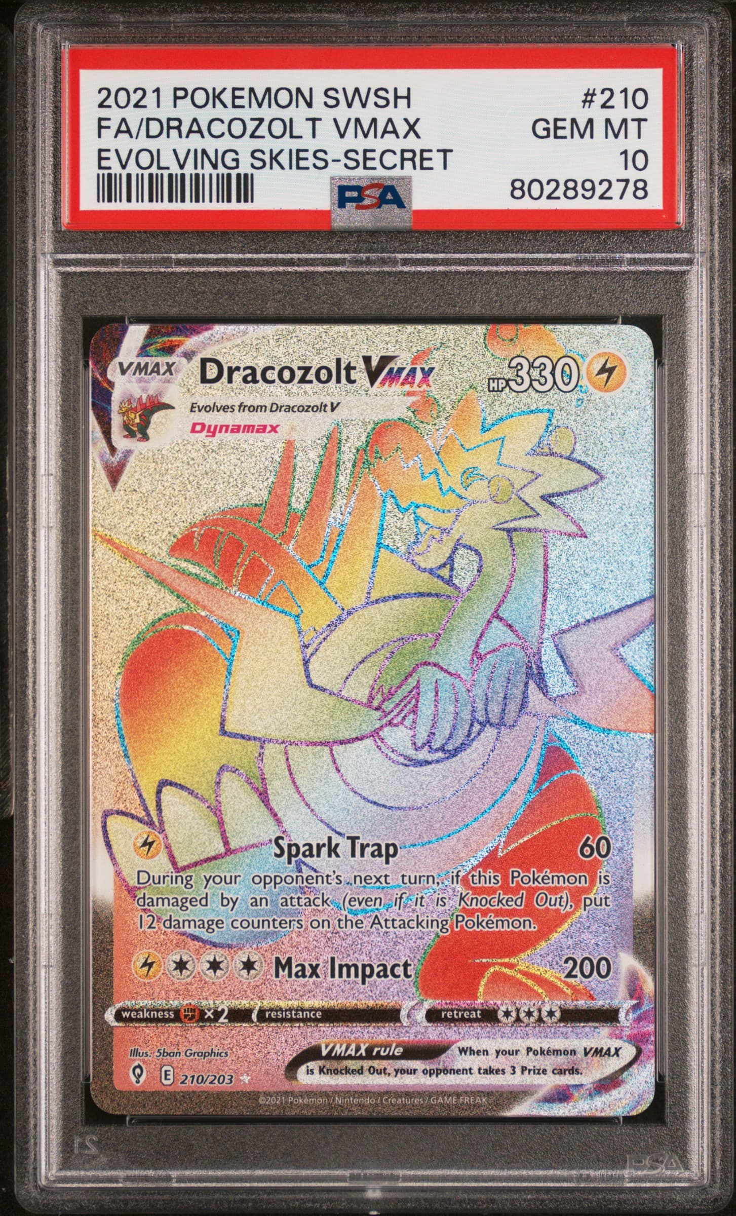 Full Art/Dracozolt Vmax