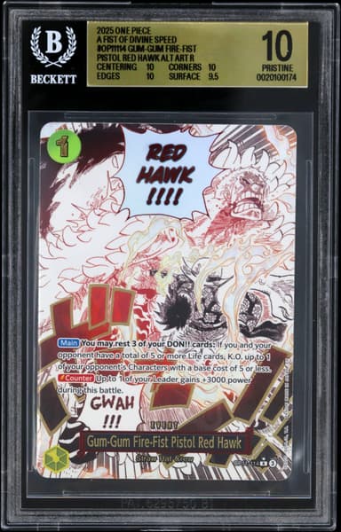 Gum-Gum Fire-Fist Pistol Red Hawk ALT ART R