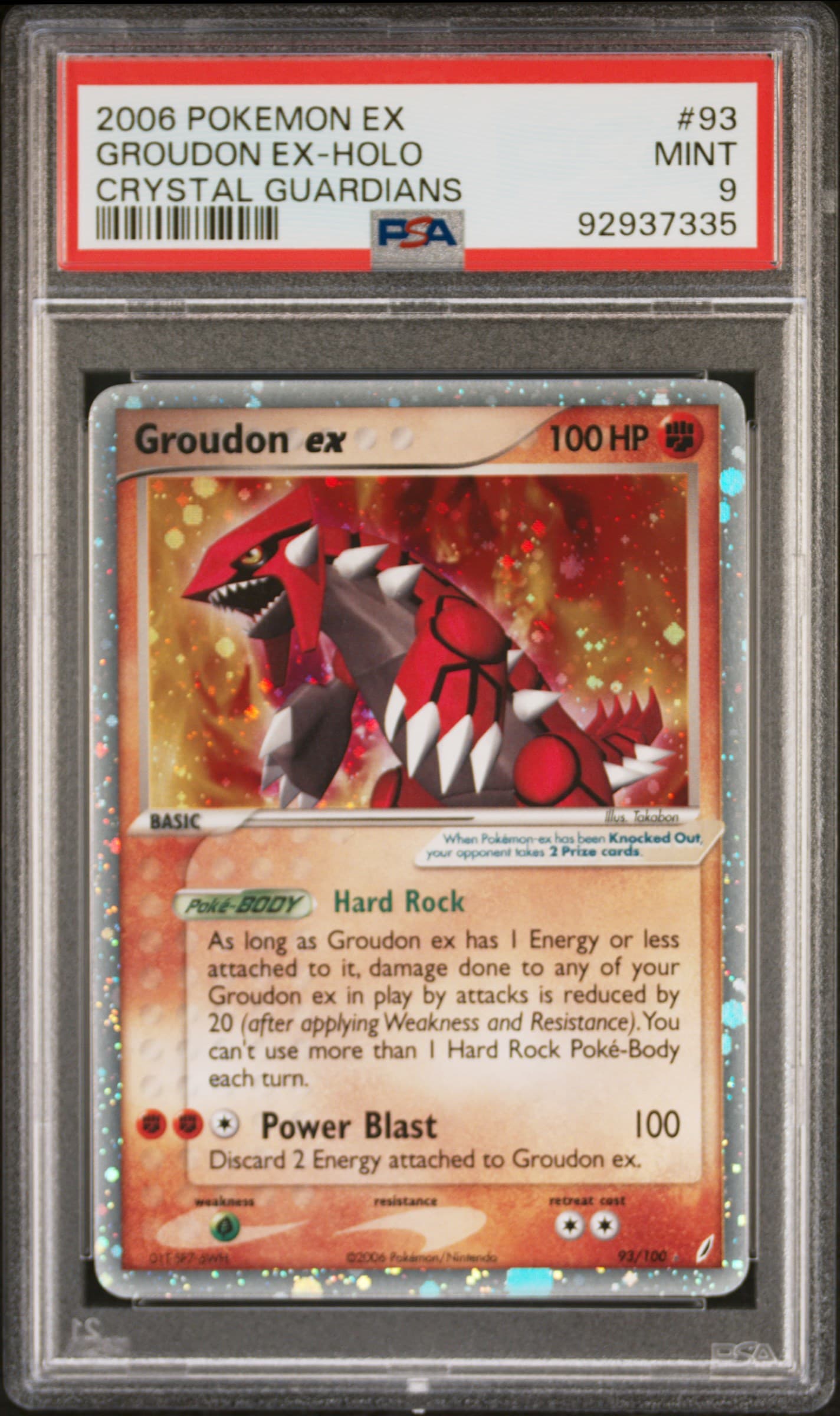 Groudon EX-Holo