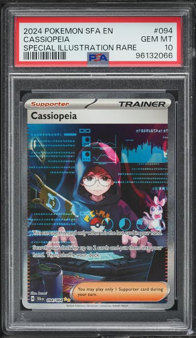 Pokemon Scarlet & Violet Shrouded Fable SIR Cassiopeia #94