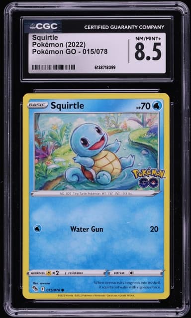 Pokemon Sword & Shield Pokemon GO Squirtle #15