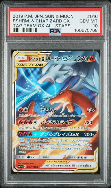 Reshiram & Charizard GX