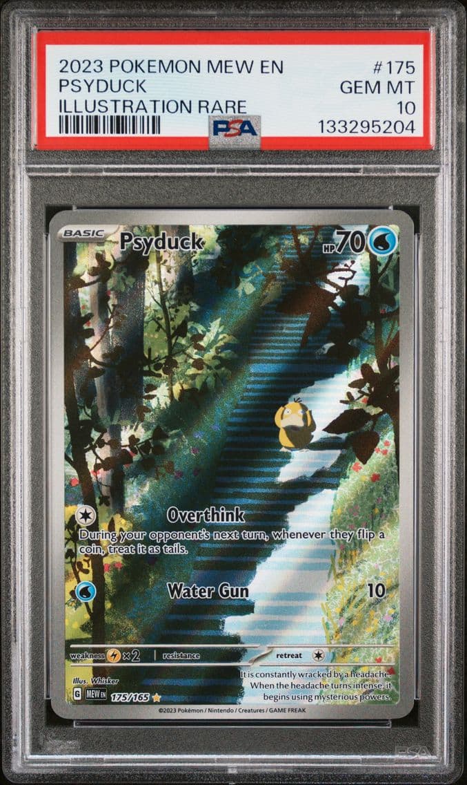 2023 #175 Psyduck PSA 10 Mew EN-