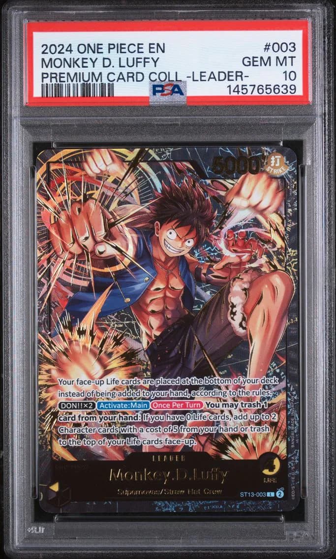 2024 #003 Monkey D. Luffy PSA 10