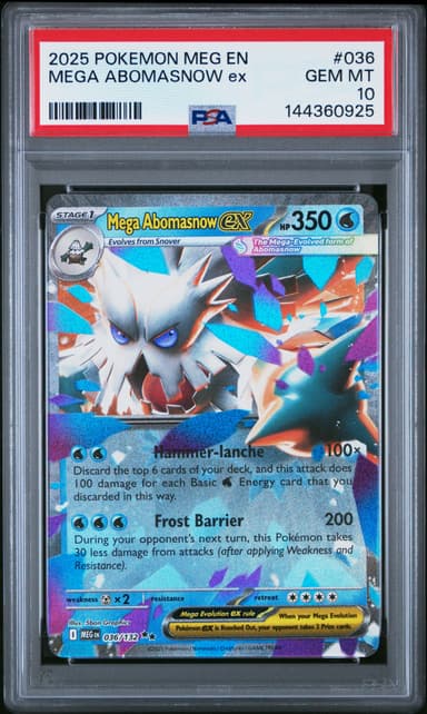 Mega Abomasnow EX