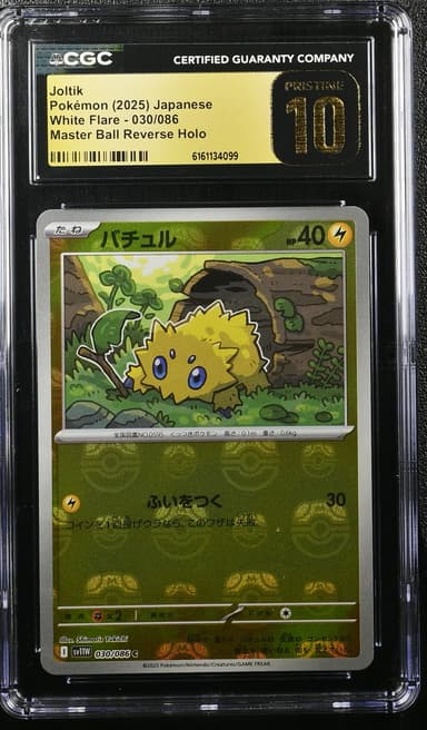 Joltik Master Ball Reverse Holo