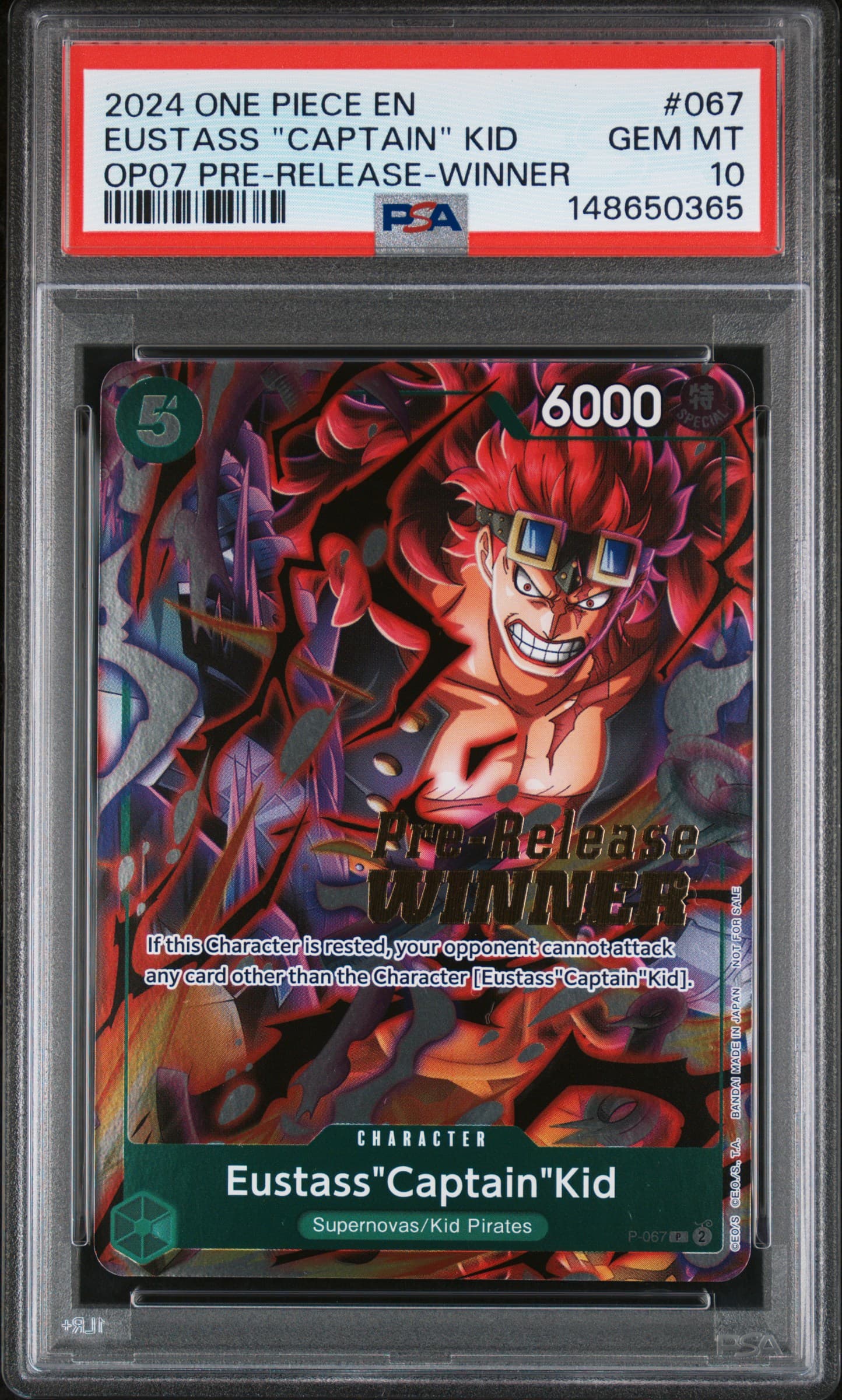 Eustass "Captain" Kid
