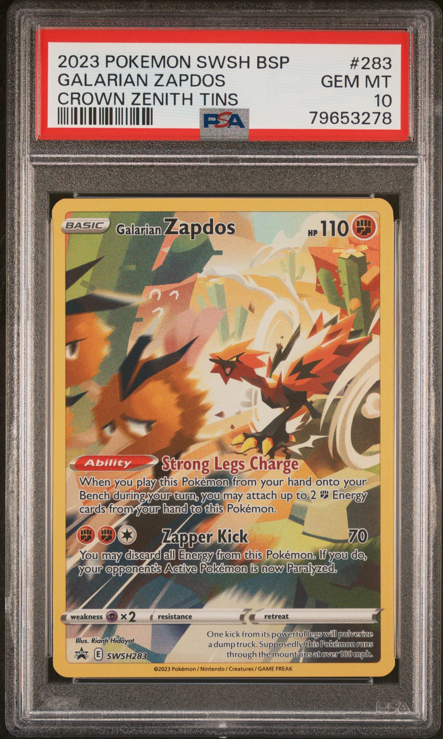 Galarian Zapdos