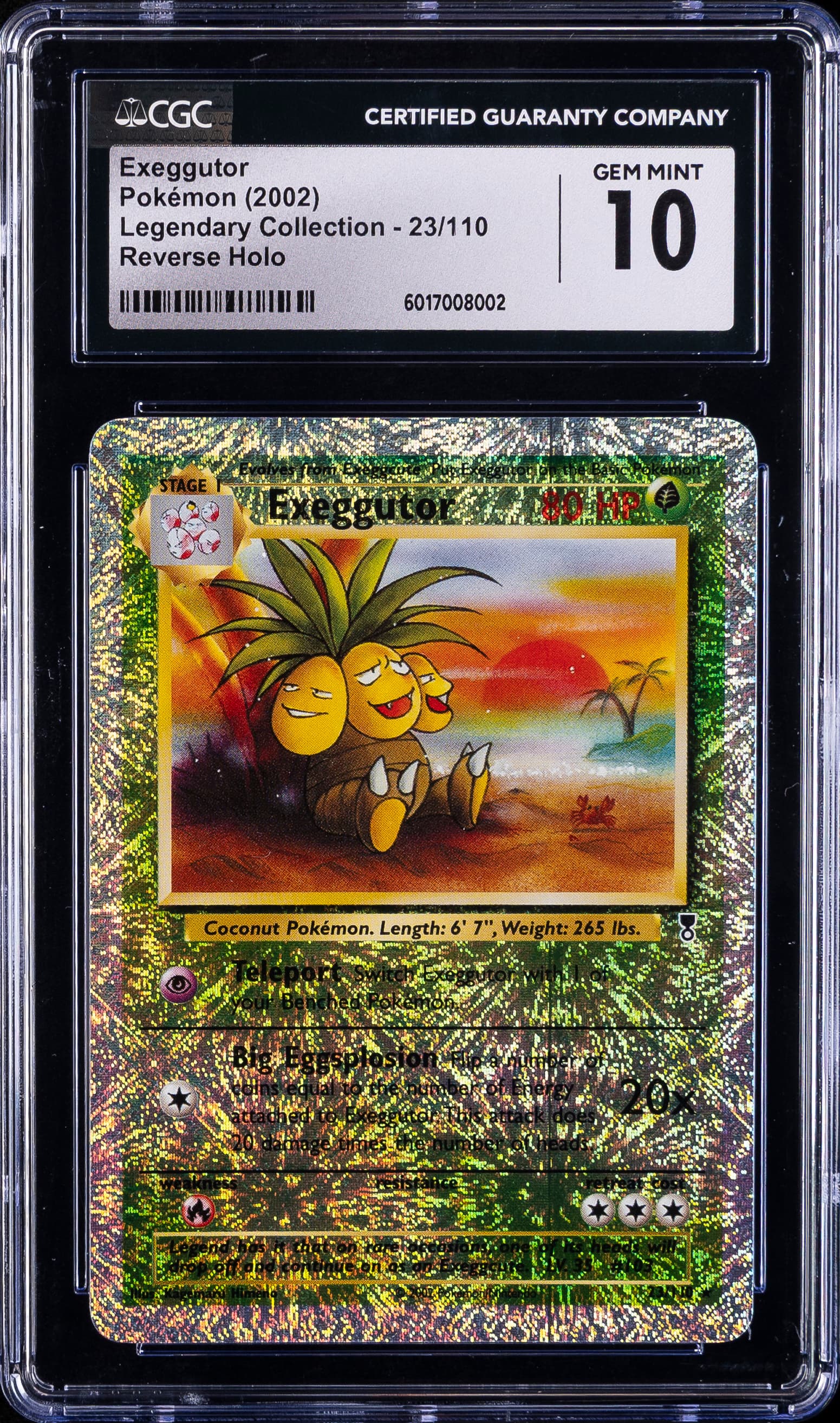 Exeggutor-Reverse Foil