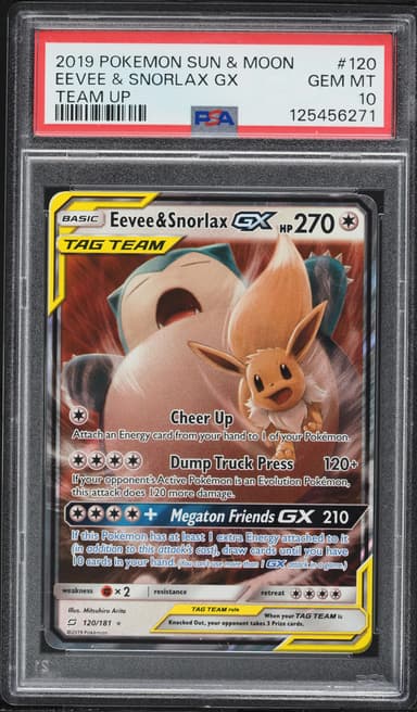 Eevee & Snorlax GX