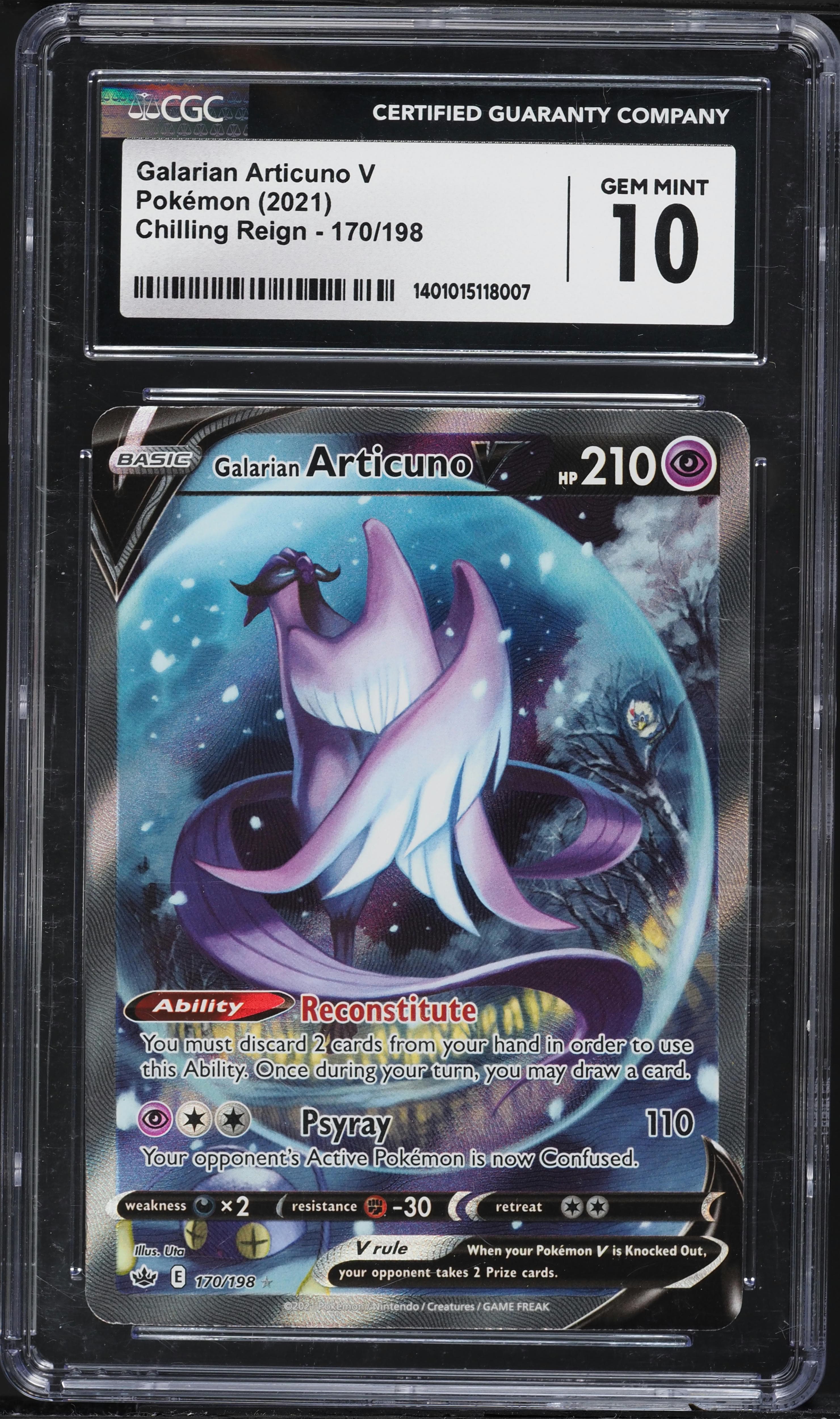 Full Art/Galarian Articuno V