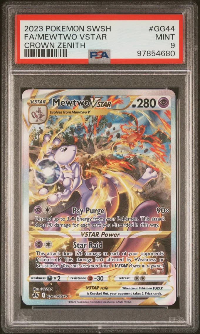 2023 #GG44 Full Art/Mewtwo Vstar