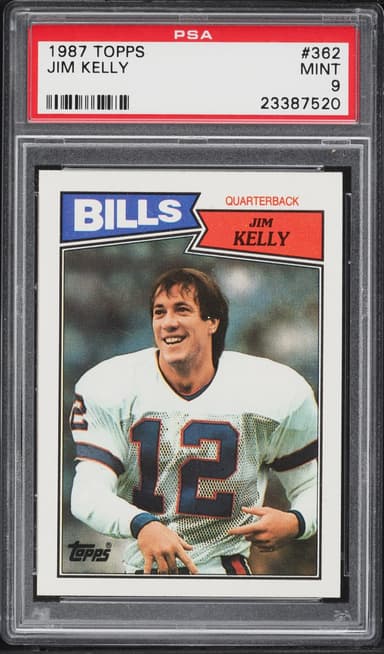 Topps Football Jim Kelly ROOKIE #362