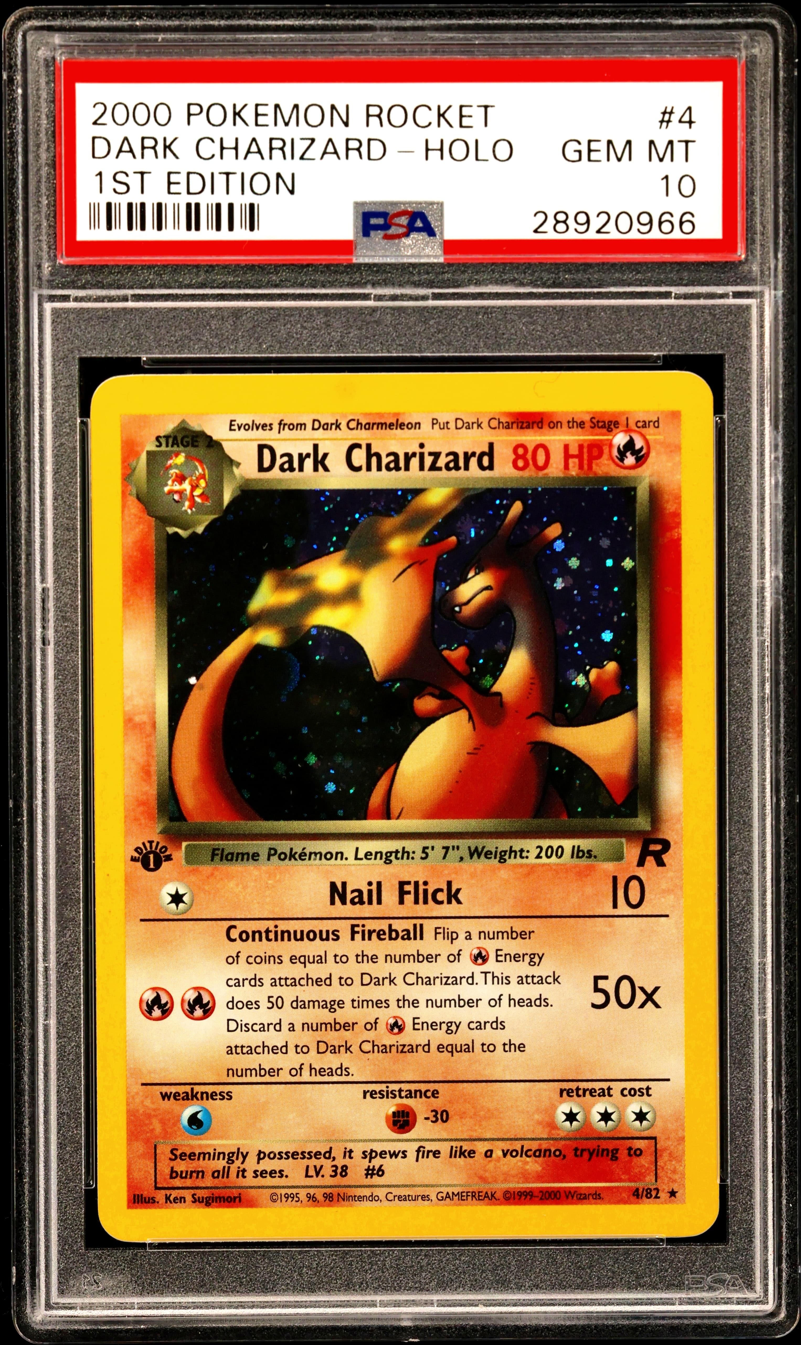 Dark Charizard-Holo 1st Edition