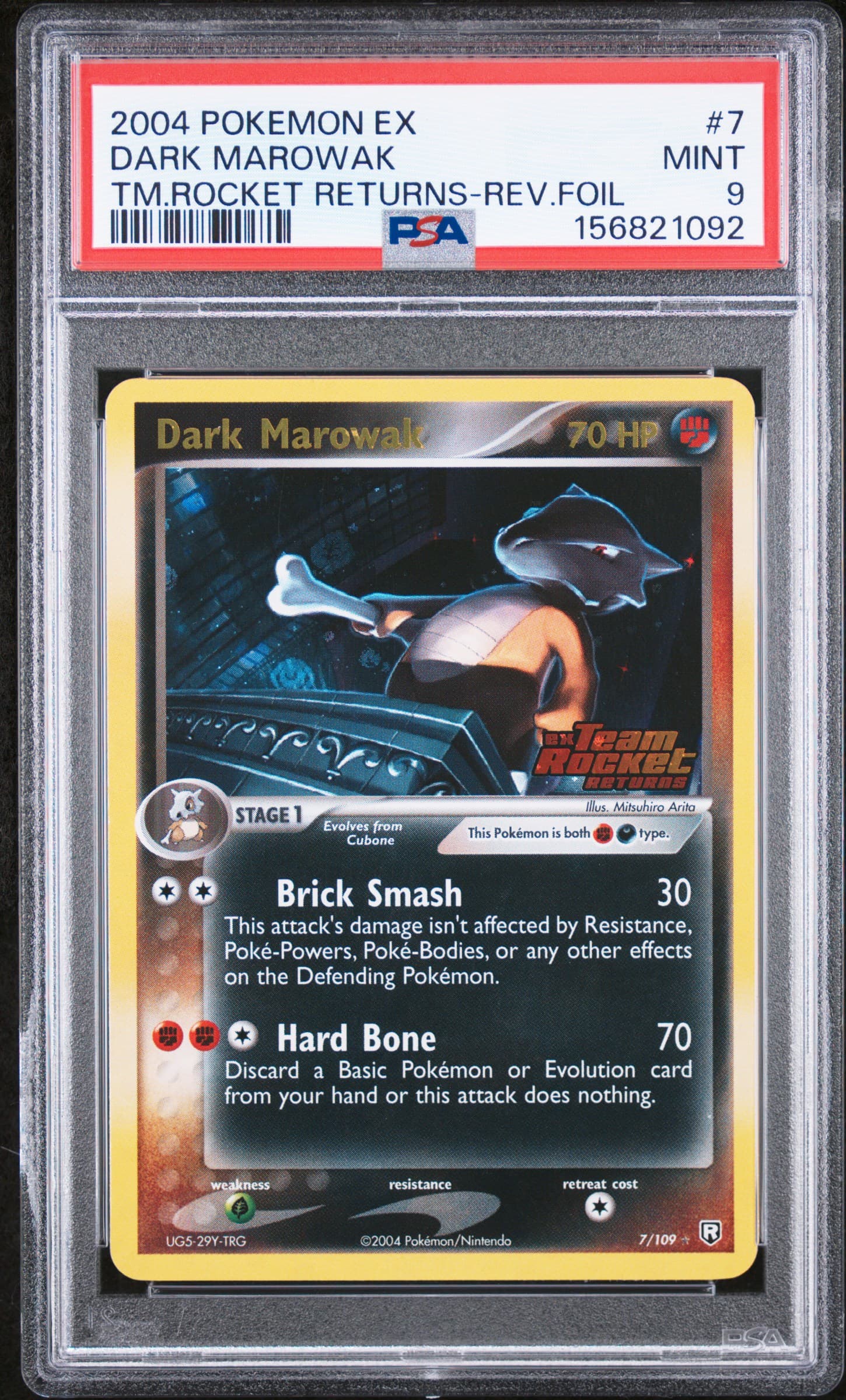 Dark Marowak-Reverse Foil