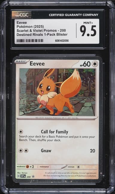 Pokemon Scarlet & Violet Promo Destined Rivals Eevee #200
