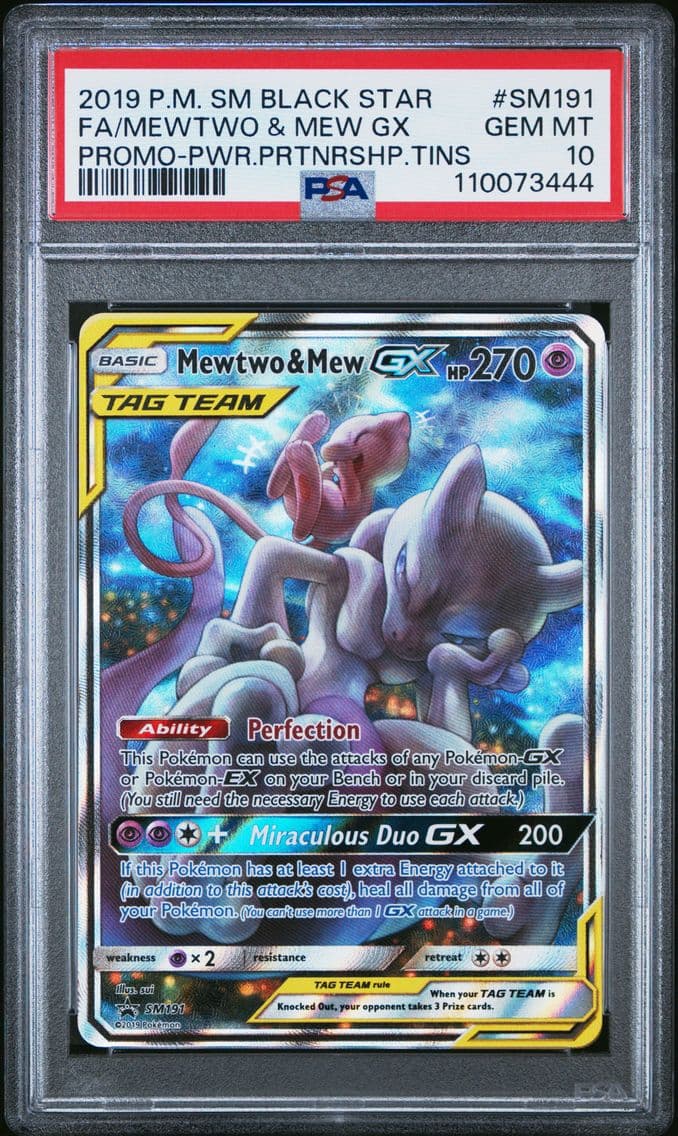 2019 #SM191 Full Art/Mewtwo & Me
