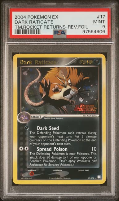 Dark Raticate-Reverse Foil
