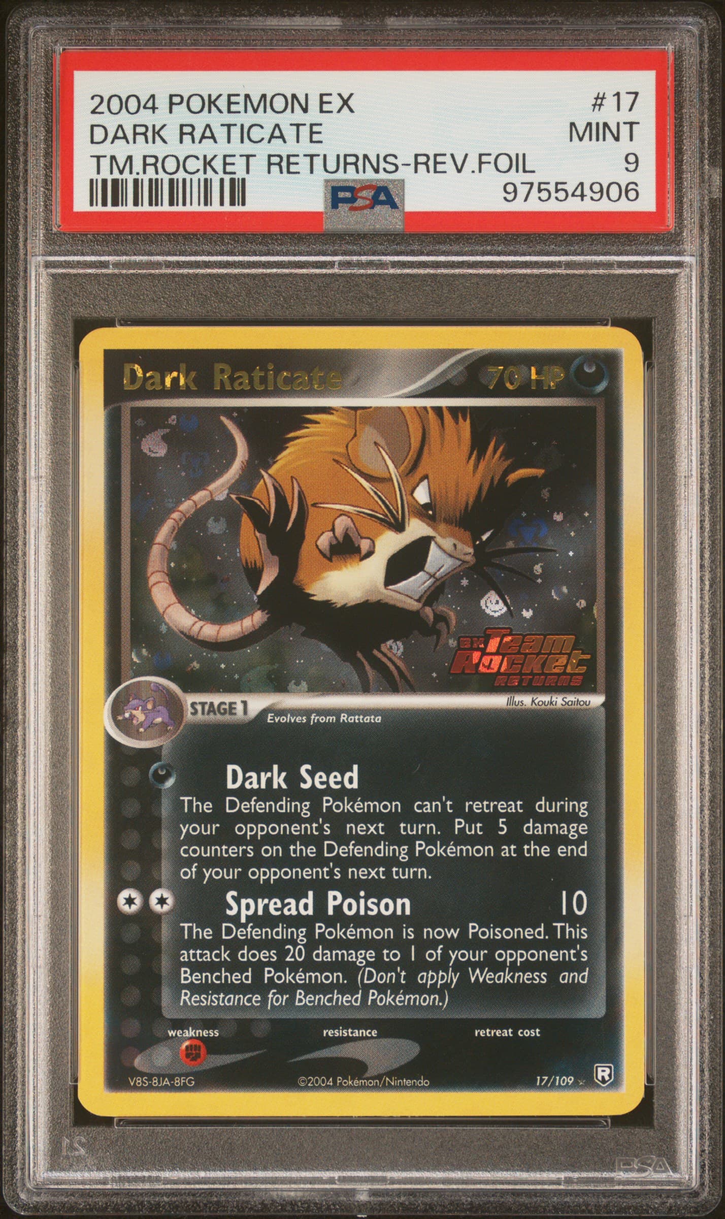 Dark Raticate-Reverse Foil