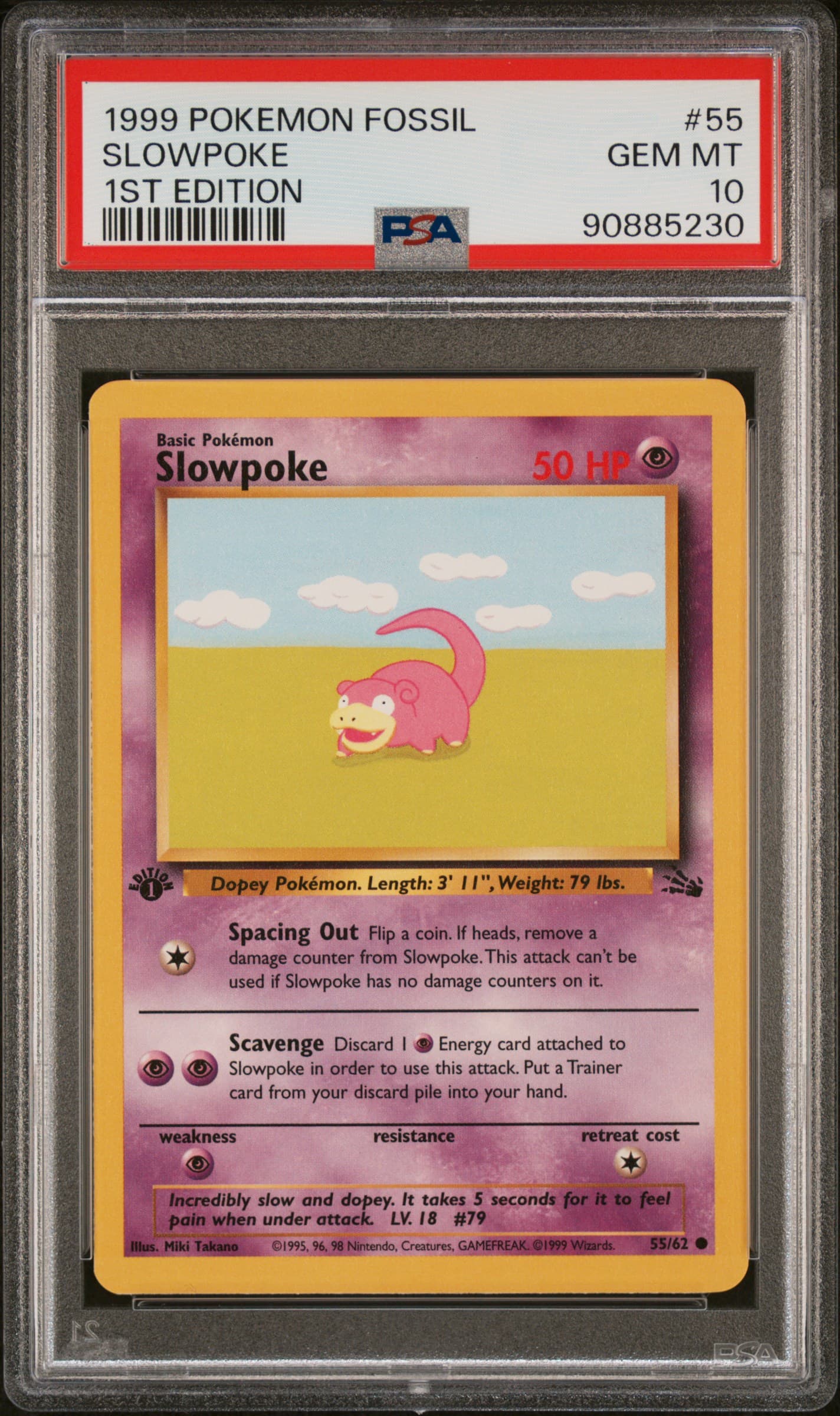 Slowpoke 1st Edition