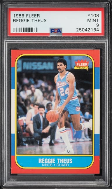 Fleer Basketball Reggie Theus #108
