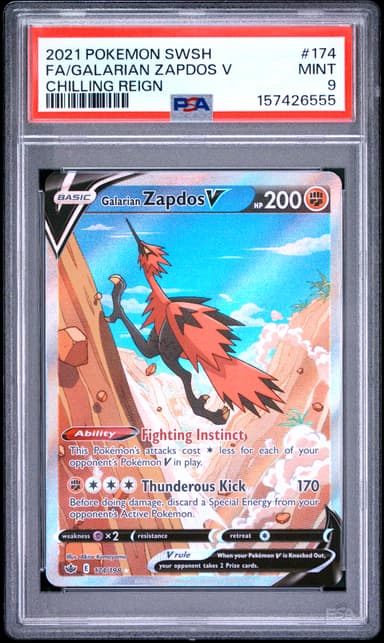 Full Art/Galarian Zapdos V