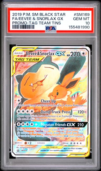 Full Art/Eevee & Snorlax GX